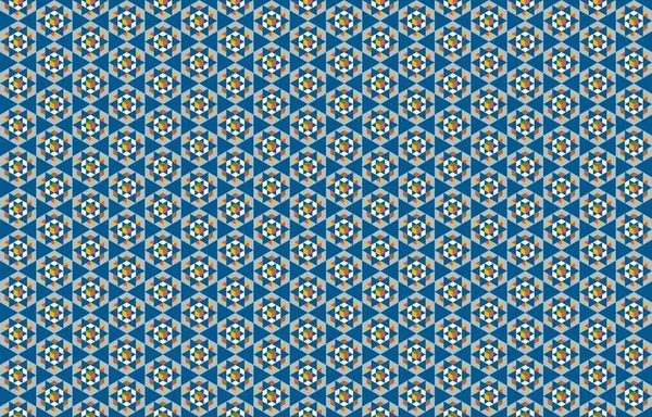 Tekrarlanan şekillerle soyut yaratıcı arkaplan