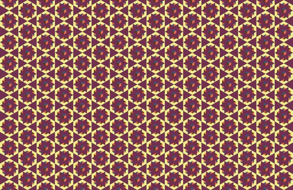 Altıgen desenli modern renkli arkaplan