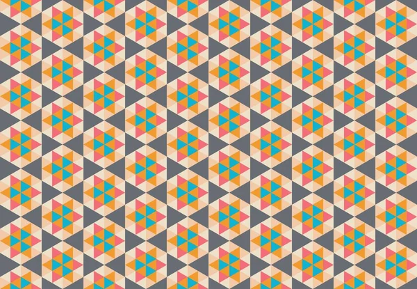 Altıgen desenli modern renkli arkaplan