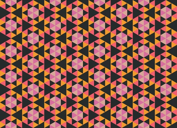 Altıgen desenli modern renkli arkaplan