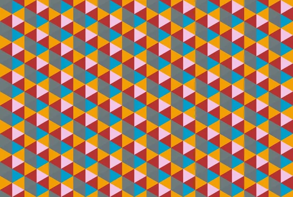 Altıgen desenli modern renkli arkaplan