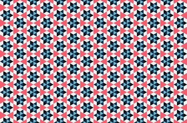 Современный красочный фон с шестиугольным рисунком