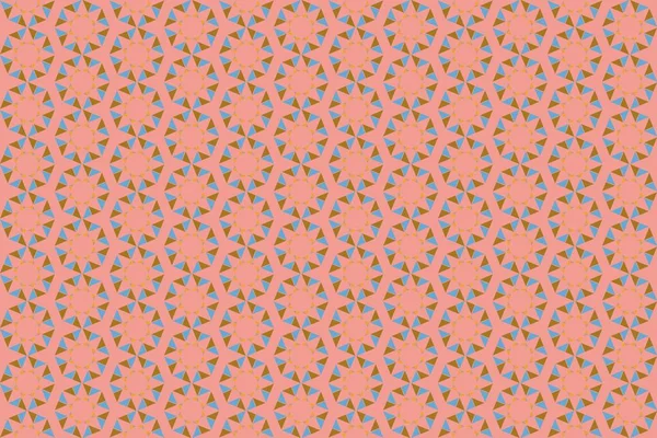 Altıgen desenli modern renkli arkaplan