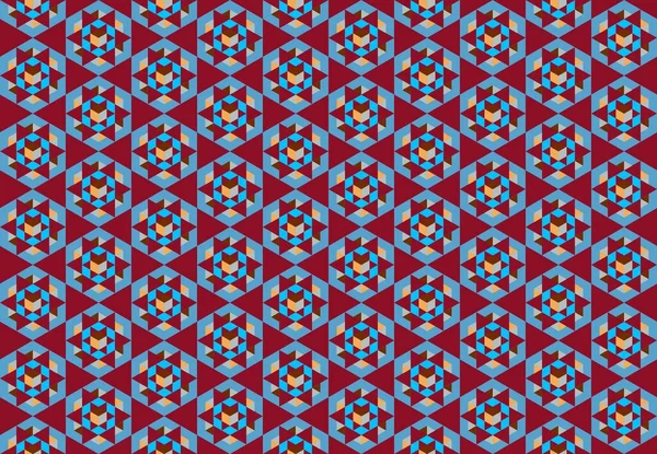 Tekrarlanan şekillerle soyut yaratıcı arkaplan