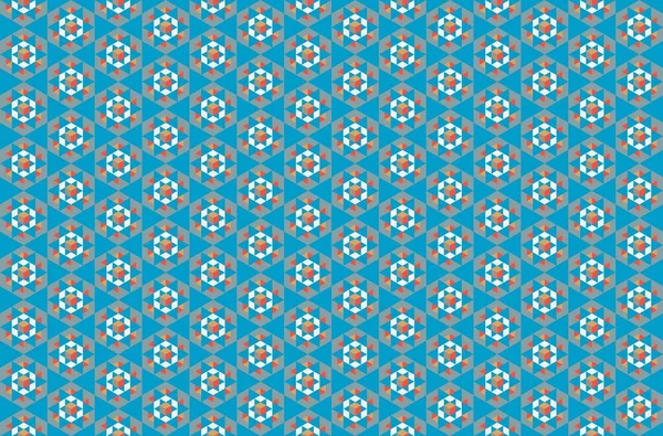 Altıgen desenli modern renkli arkaplan