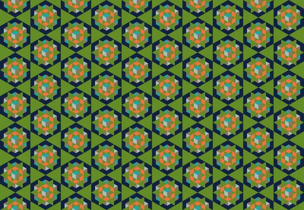 Tekrarlanan şekillerle soyut yaratıcı arkaplan