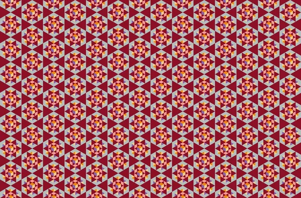 Altıgen desenli modern renkli arkaplan