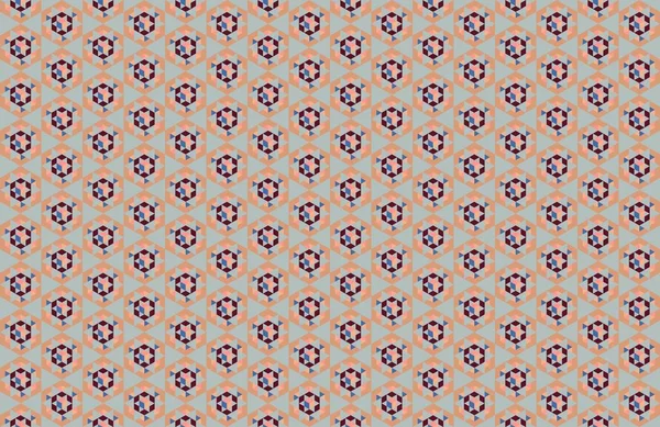 Tekrarlanan şekillerle soyut yaratıcı arkaplan