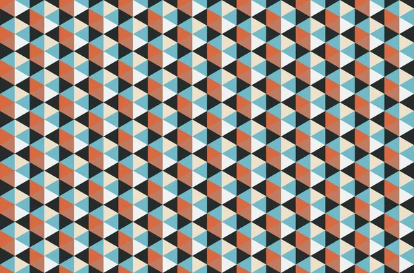 Altıgen desenli modern renkli arkaplan