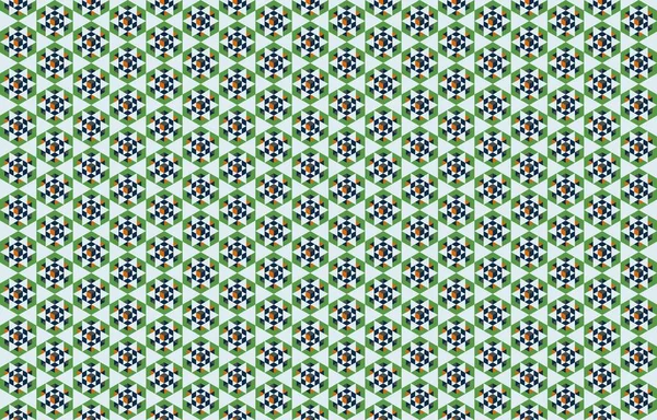 Altıgen desenli modern renkli arkaplan