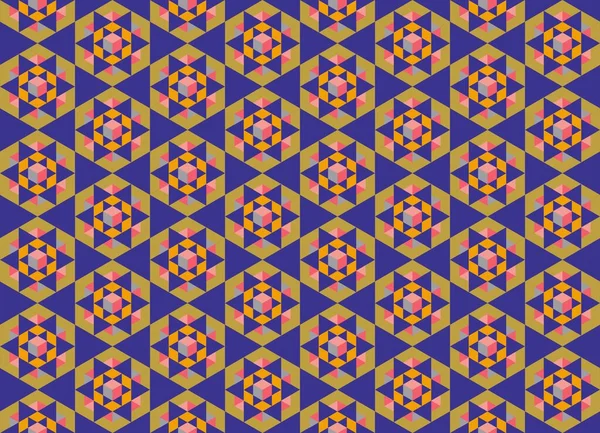 Altıgen desenli modern renkli arkaplan