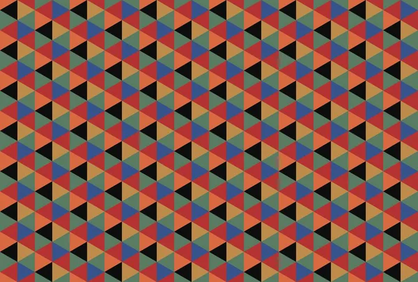 Altıgen desenli modern renkli arkaplan