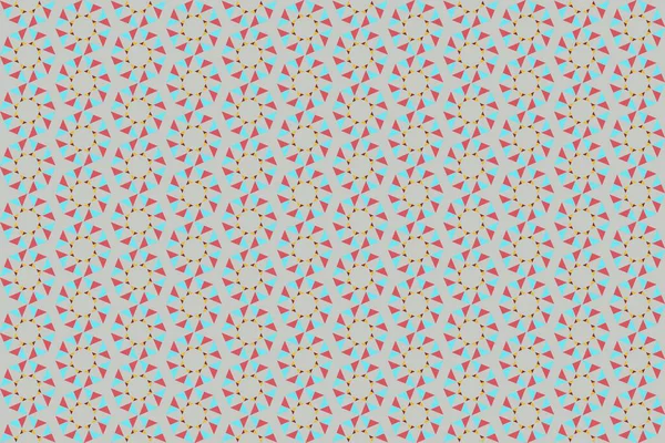 Tekrarlanan şekillerle soyut yaratıcı arkaplan