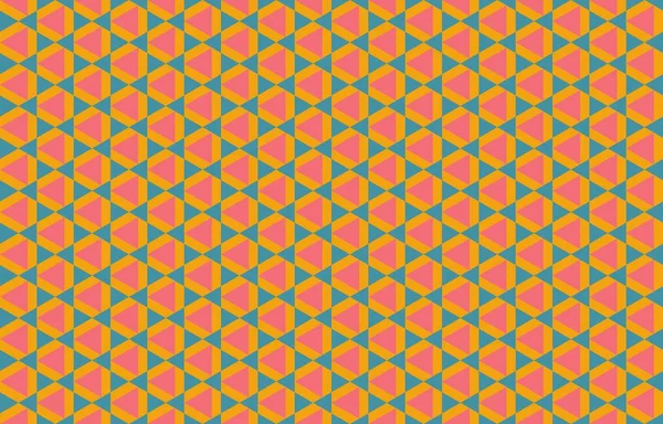 Altıgen desenli modern renkli arkaplan