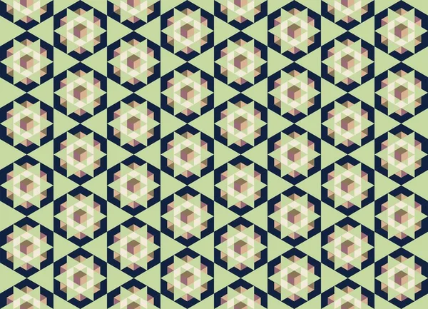 Altıgen desenli modern renkli arkaplan