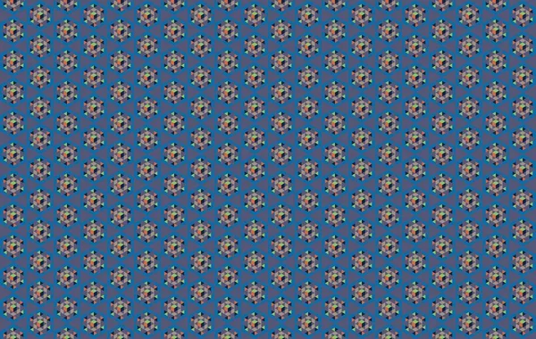 Tekrarlanan şekillerle soyut yaratıcı arkaplan