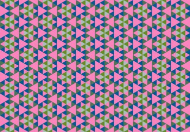 Altıgen desenli modern renkli arkaplan