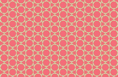 Tekrarlanan şekillerle soyut yaratıcı arkaplan