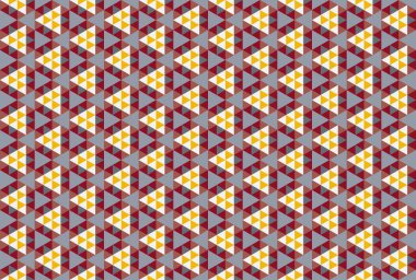 Tekrarlanan şekillerle soyut yaratıcı arkaplan