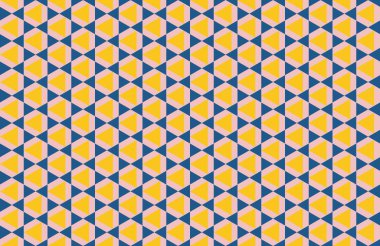 Tekrarlanan şekillerle soyut yaratıcı arkaplan