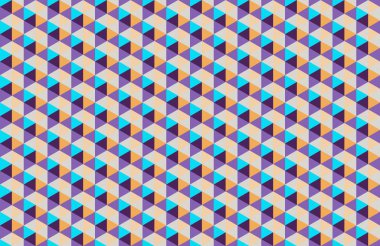 Geometrik elementlerle kusursuz soyut arkaplan