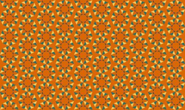 Altıgen desenli modern renkli arkaplan