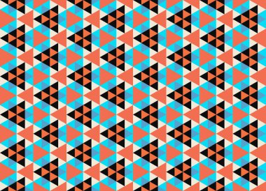 Tekrarlanan şekillerle soyut yaratıcı arkaplan