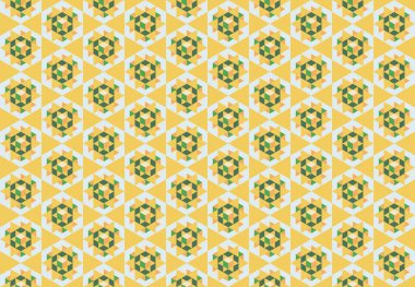 Geometrik elementlerle kusursuz soyut arkaplan