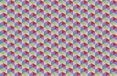 Tekrarlanan şekillerle soyut yaratıcı arkaplan