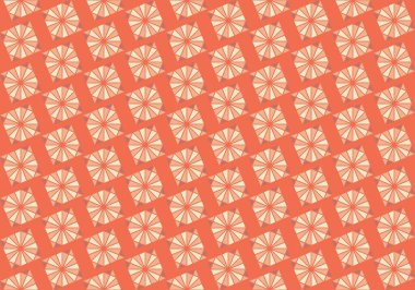 Tekrarlanan şekillerle soyut yaratıcı arkaplan