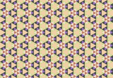 Geometrik elementlerle kusursuz soyut arkaplan