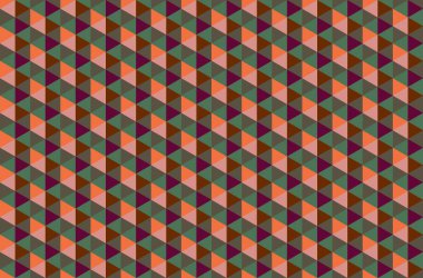 Altıgen desenli modern renkli arkaplan