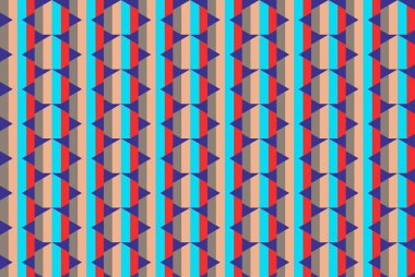 Geometrik elementlerle kusursuz soyut arkaplan