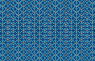 Altıgen desenli modern renkli arkaplan