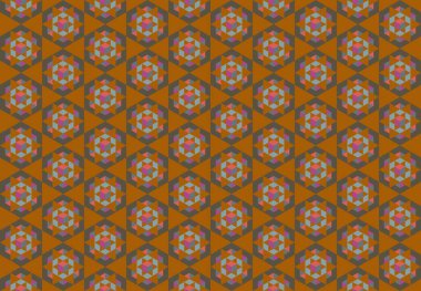 Geometrik elementlerle kusursuz soyut arkaplan