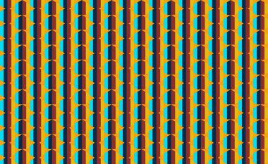 Tekrarlanan şekillerle soyut yaratıcı arkaplan