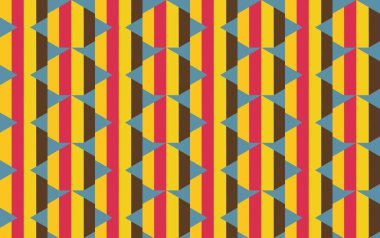 Geometrik elementlerle kusursuz soyut arkaplan