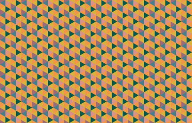 Altıgen desenli modern renkli arkaplan