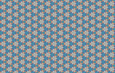 Altıgen desenli modern renkli arkaplan