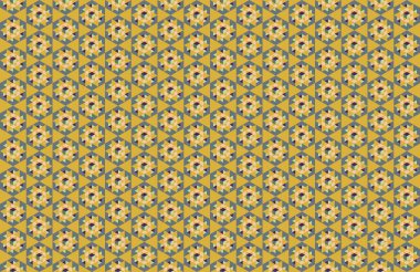 Geometrik elementlerle kusursuz soyut arkaplan