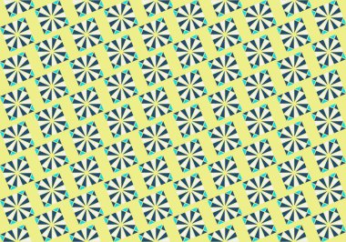 Tekrarlanan şekillerle soyut yaratıcı arkaplan