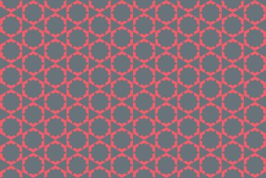 Tekrarlanan şekillerle soyut yaratıcı arkaplan