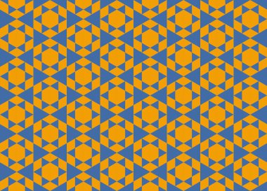 Tekrarlanan şekillerle soyut yaratıcı arkaplan