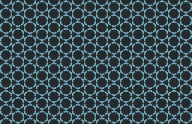 Tekrarlanan şekillerle soyut yaratıcı arkaplan