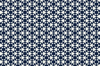 Tekrarlanan şekillerle soyut yaratıcı arkaplan