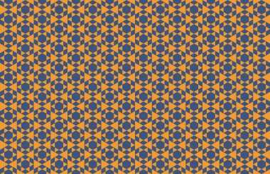 Tekrarlanan şekillerle soyut yaratıcı arkaplan