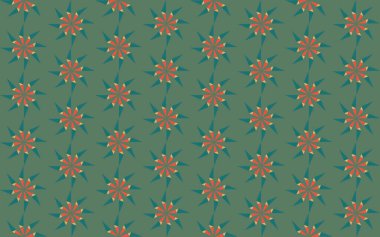 Altıgen desenli modern renkli arkaplan