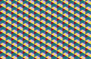 Tekrarlanan şekillerle soyut yaratıcı arkaplan