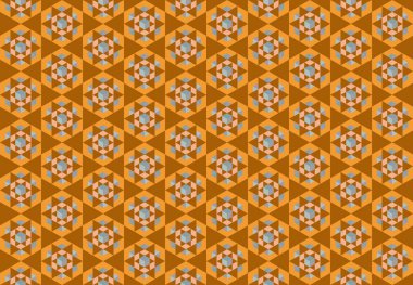 Altıgen desenli modern renkli arkaplan