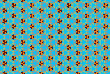 Geometrik elementlerle kusursuz soyut arkaplan